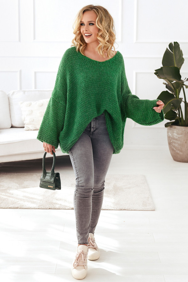 Sweter Alicja Zielony