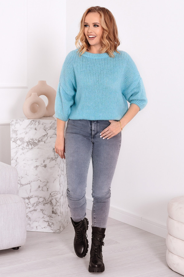 Krótki sweter Gabi Niebo