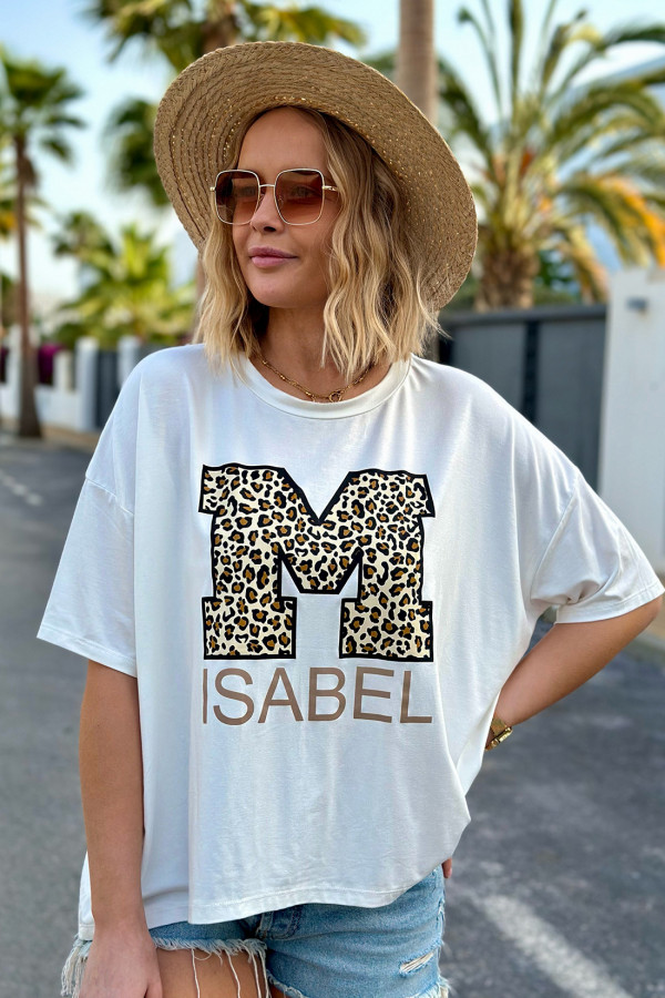 T-shirt M Isabel Beż 1