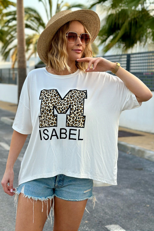 T-shirt M Isabel Czarny 1