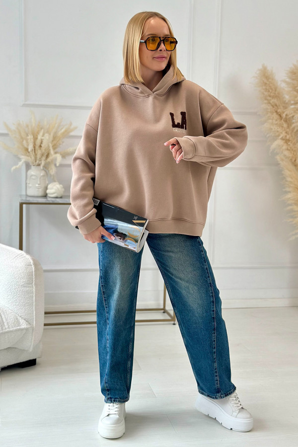 Bluza oversize California Beż 2