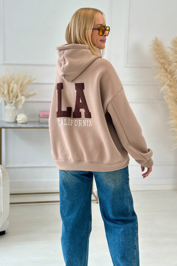 Bluza oversize California Beż 1