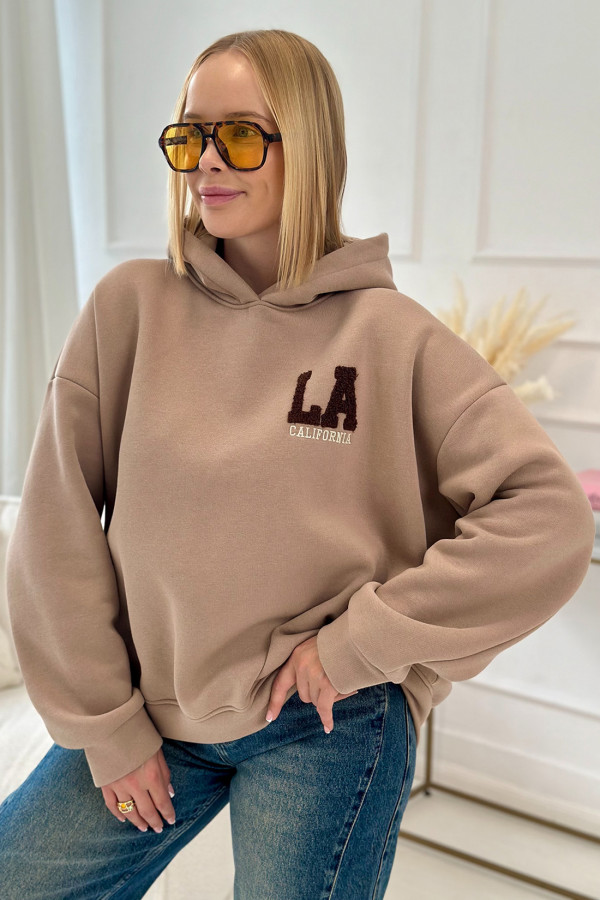 Bluza oversize California Beż 6