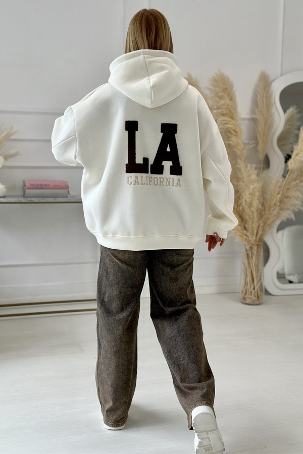 Bluza oversize California Ecru 1